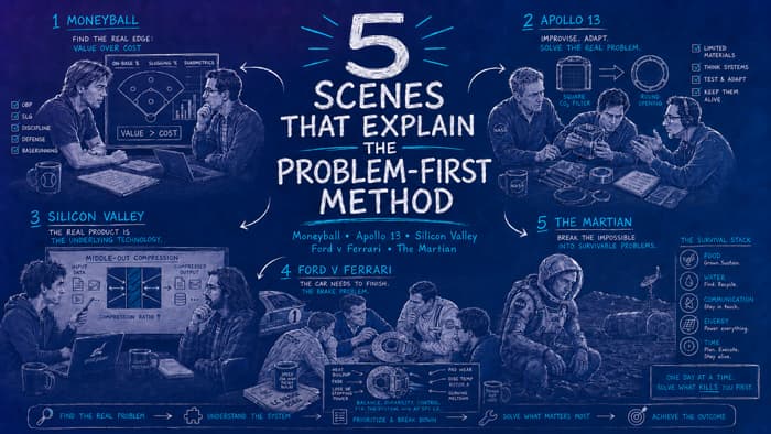 Five Movie and TV Scenes That Explain the Problem-First Method Better Than a Framework