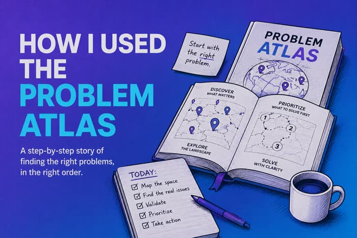 How I Actually Used the Problem Atlas to Plan a Quarter