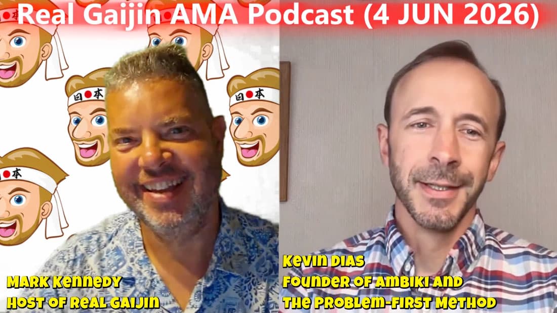 AMA Podcast (S2, E16) with Kevin Dias — Real Gaijin